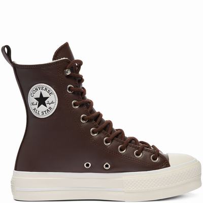 Női Converse Mountain Club Extra-High Platform Chuck Taylor All Star Magasszárú Cipő CO4382697 Sötét